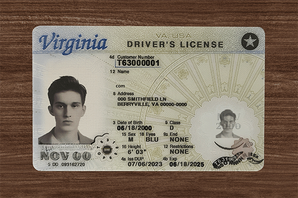 Virginia Fake ID(2025 Version)