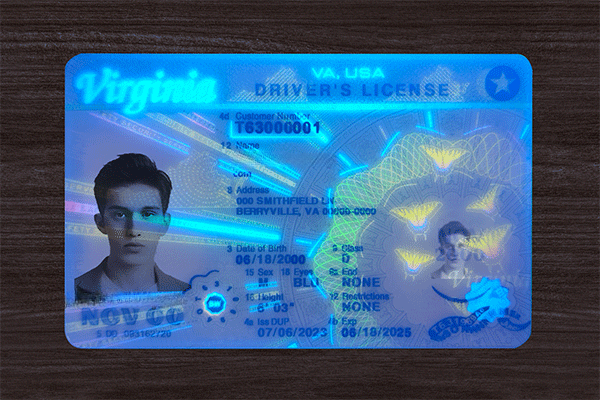 Virginia Fake ID(2025 Version)