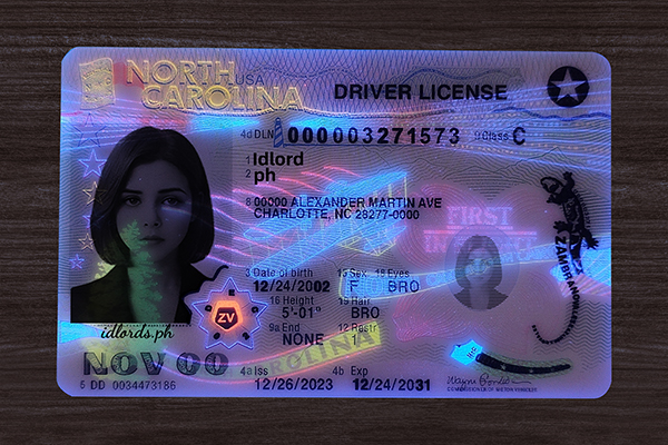North Carolina Fake ID(2025 version)