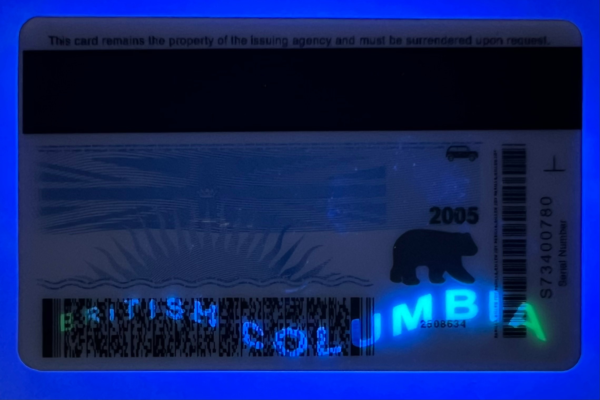 British Columbia ID (Latest Version)